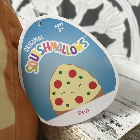 Squishmallows Toys Nwt 8 Pep The Pepperoni Pizza Slice Squishmallow